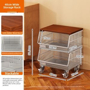 Vintage Replacement Bedside Storage Shelf 40cm