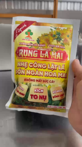 Rụng Lá Mai-[Gói To 200g]-Rụng Lá Nhanh Kích To Nụ Nở Hoa Đồng Loạt-Không Gây Mất Sức Cây-Nhẹ Công Lặt Lá Đón Ngàn Hoa Mai-Giao Hàng Nhanh