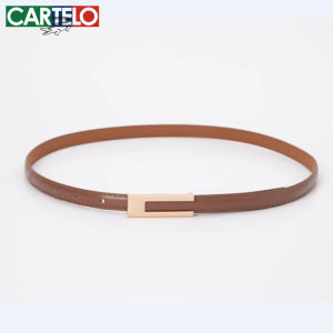 CARTELO | Elegant Womens Belt for Dresses with Smooth Buckle Design