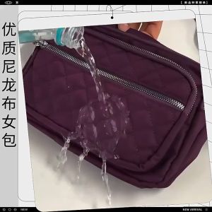 🌹READY STOCK🌹FN07 Clessic Nylon sling bag women beg tangan wanita murah beg sandang perempuan murah cantik