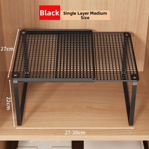 MEIKAIBIN | Extendable Tier Shelf for Closet Cabinet
