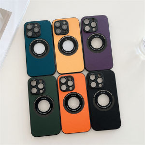 Zeallion Magnetic Suction TPU+PC Phone Case For [iPhone 12 13 14 Pro Max] Cover With Cameras Protector Cover