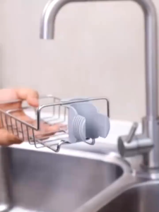Giá Để Đồ Rửa Chén Kẹp Vòi Rửa Nhà Bếp Tiện Lợi - Chất Liệu Thép Không Gỉ Cao Cấp.