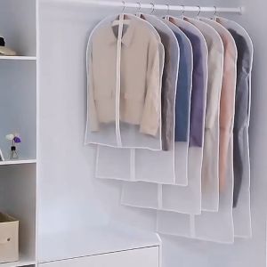 [Multiple Sizes] Transparent Garment Bag Dustproof Clothes Protection Cloth Cover Waterproof Anti-Scratch Storage Bag Clothes Set Clothing Dust Cover
