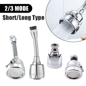 360 Degree Swivel Kitchen Faucet Aerator Adjustable 3 Modes Sprayer Filter Diffuser Water Saving Nozzle Bath Faucet Connector