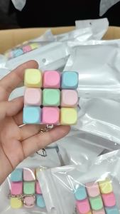 Portable Pressable Keycap Finger Keyboard Toy 4/9 Keys Decompression Pinch Gadget Stress Relief for Adults