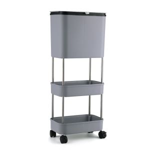 ZIYINGCHA | dustbin with wheels Commercial High Capacity Movable Trash Can with Wheels