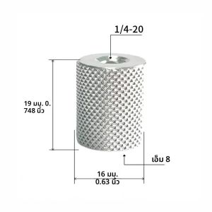 อลูมิเนียม 3/8 1/4 หญิงถึง 1/4 3/8 M5 M6 M8 M10 หญิงแปลงอ่อนนุชกล้องขาตั้งกล้องอุปกรณ์ถ่ายภาพอุปกรณ์เสริม