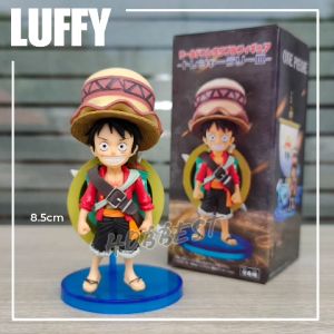 Action Figure WCF ONE PIECE set - Miniatur Pajangan Topper Kue Mainan Luffy WCI Big Mom Wano Kaido Boa Hancock