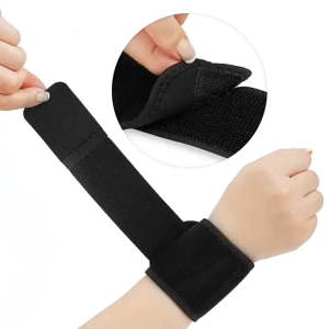 Wrist Support Brace Wrist Stabilizer Adjustable Wrist Bandages Protector Left and Right Hand Wrist Wraps for Fitness