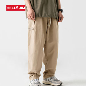 HELLO JIM New Cargo pants for men 2023 new Arrival pocket pants zipper Slacks long pants men KB2152