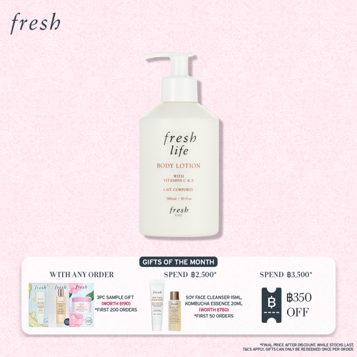 Fresh Life Body Lotion 300ml Expiring Feb25 Th