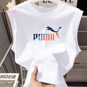 Summer New Style Kids Clothes Boys Cotton Sleeveless Vest Thin Boy Top Fashionable Pure Cotton Shoulder Boys Shirt