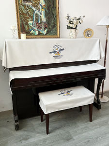 Piano Cover Dustproof Full Cover Modern Minimalist Cover Cloth Slipcover Fresh Half Cover Korean Style Piano Cover Fabric Scandinavian Piano Cover