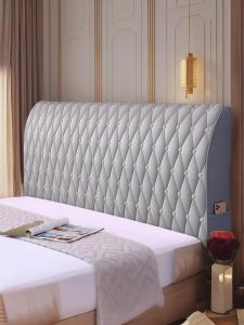 Thickened Technological Fabric Dustproof Bedside Cover Protector Full Wrap Soft Bedside Cover New Arrival Home Textile