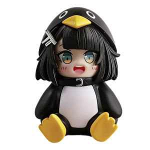 Bandai | Gugugaga - Little Penguin Administrator PVC Figure Birthday Gift Model Ornament Model Anime Collection Desk Display Exhibit Gift