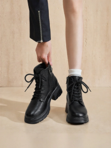 Josiny | Fashion Insulation Martin Boots For Small Height People
