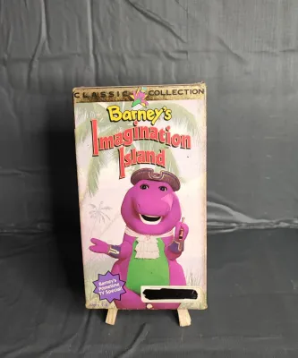 VHS Tapes Barneys Imagination Island