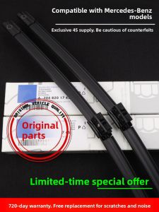 Original Benz C260L Windshield Wiper Blades for ML Class B200 E300 GL C180 LA GK CL AG LB Professional Auto Car Care Maintenance