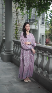 Oriana Homewear Daster Gamis Panjang Rayon Amberly Sizing | Daster Gamis kekinian cantik