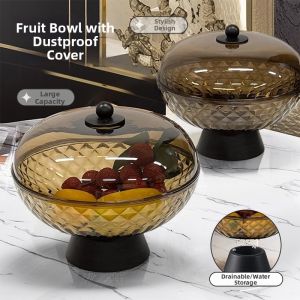 WODEBAIHUI | New Luxury Covered Fruit and Snack Dish Drying Basket