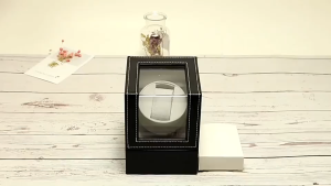 Smart Watch Winder Fully Automatic Watch Winder for Mechanical Watches Compatible with Rolex Omega Dustproof and Anti theft