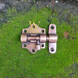 Grendel Jendela Slot Kuningan Antik Kupu Kupu 55 cm Antik 1 Pcs