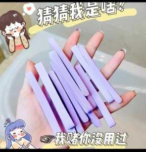 WE 3369 = 压缩海绵洗脸条 #颜色随机 Compressed Sponge Facial Cleansing Strips ☞ 1 pack (12 pieces) #Random Color