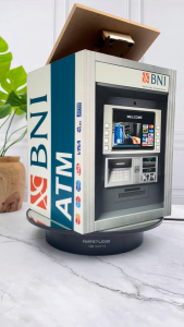 Celengan viral Unik ATM dengan kunci ganda premium Anti rayap jamur 15x10