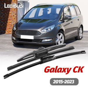 1 Bộ Lưỡi Gạt Nước Kính Chắn Gió Phía Trước Và Phía Sau Cho Ford Galaxy CK 2015-2023 Cần Gạt Nước Bằng Cao Su Kính Chắn Gió Màu Đen Dung Sai Nhiệt Độ -40 ℃ Đến +70 ℃
