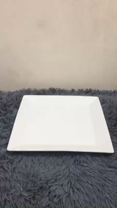 DĨA VUÔNG 27x3 CM - GỐM SỨ MINH LONG I - HÀNG VIỆT NAM CHẤT LƯỢNG CAO