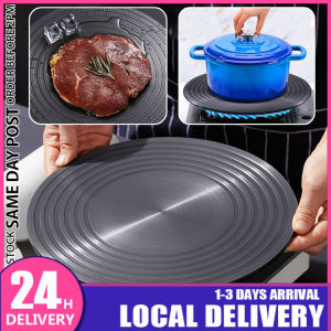 Heat Diffuser for Gas Stove 24 & 28cm Diffuser Plate Thawing Plate for Defrosting of Frozen Food Pelapik Periuk Prevent Scorching & Scratching 护锅防烧导热解冻盘