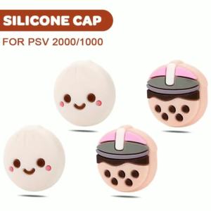 4PCS/Set Silicone Thumb Stick Rocker Grip Caps Joystick Cover For Psvita PS Vita PSV 1000 2000 Joystick Protective Case