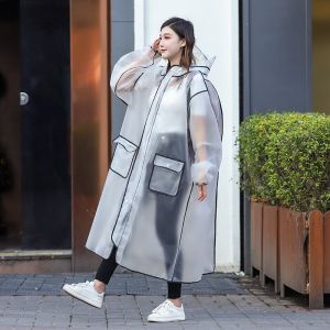 FENGHONGTAO | Double Brim Zipper Raincoat 300g