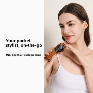 RHOS | Foldable Portable Fine-Toothed Hair Comb for Women Hair Volume and Styling