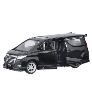 Alloy Die-Cast Police Car Toy Model With Push-Back Opening Doors
