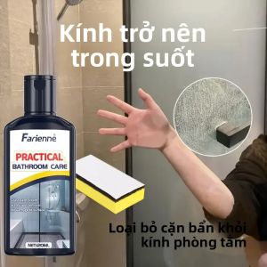 Kem Đánh Bóng Kính Phòng Tắm Chất Tẩy Vết Bẩn Cứng Đầu Và Tẩy Cặn Mạnh Mẽ Cho Cửa Kính Gạch Thép Không Gỉ