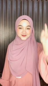 HIjab Pasmina Instan Oval Qahira Bahan Jersey Super Premium PASMINA INSTAN MALAYAA TERBARU PASMINA OVAL LAYER JILBAB PASHMINA INSTAN JERSEY / PASHTAN MALAY JERSEY ( PASHTAN SAFIE MALAY)