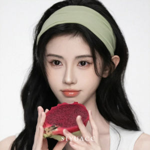 Green Knitted Fitness Elastic Band No Trace American Sports Simple Hair Tie Fresh out Korean Style Fresh New Fashion Accessories