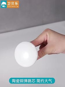Hair Filtering Press Down Drain Stopper