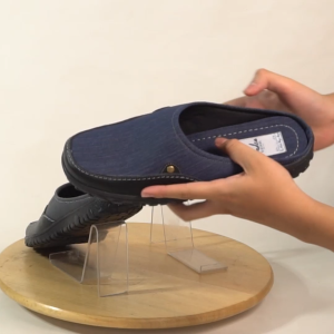 Sepatu Sandal Pria Cruz Denim Slip On Sendal Slop Bustong Fordza BP907