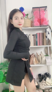 ชุดเซ็ตแฟชั่นผู้ใหญ่ สไตล์แขนยาวคอจีน