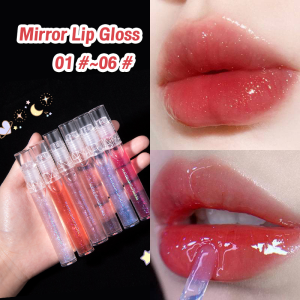 MaxPlus Mirror Water Lip Glaze Lip Gloss Lipstick Long-Lasting Moisturizing Hydrating Lip Gloss