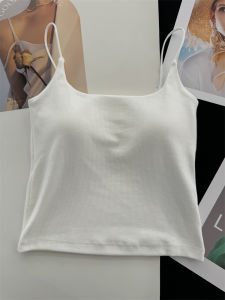 Áo Ba Lỗ Không Dây Màu Trơn Mùa Xuân Hè Cho Nữ Có Đệm Ngực Ôm Vừa Vặn Áo Lót Ngực Thời Trang Áo Lót Ngực Áo Lót Ngực