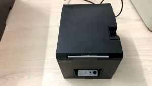 Máy in nhiệt in bill tính tiền fujitsu FP-2000C khổ giấy 80mm ( usb + lan ) new 95%