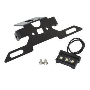 For Yamaha YZF R6 2017 2018 2019 2020 2021 2022 2023 Tail Tidy License Plate Holder Frame with LED Light Tail Tidy