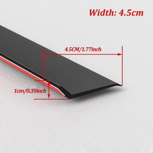 100cm Home Window Water Blocking Bar Sliding Window Rain Weatherstrip Balcony Insulation Windproof Sealing Strip Flashing Board