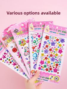 DISCO BEAR | Princess Gem Cartoon 3D Sticker