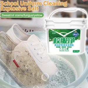 【Value Bucket Pack】School Uniform Cleaning Explosive Salt Dirt Laundry Stain Cleaning Salt Cleaner Fabric Stain Remover