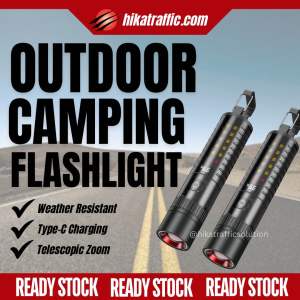 HIKA CN-2388 Outdoor Camping Flashlight I Strong Light Ultra I Portable Flashlight